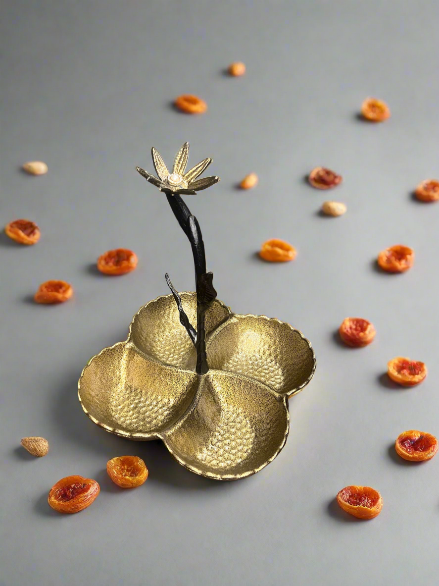 Hammered Dry Fruit & Candy Bowl - LA Home Store