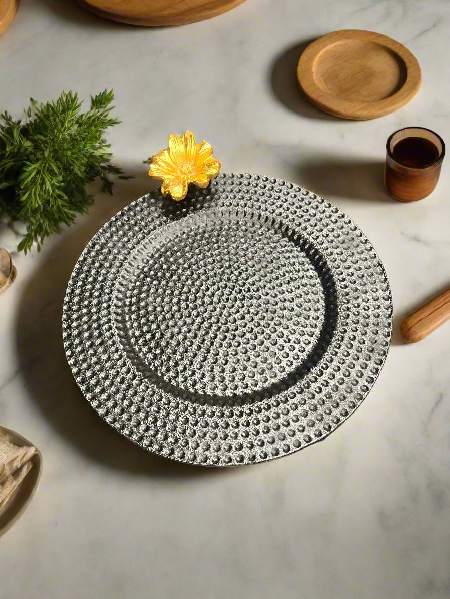 Hammered Plate - LA Home Store