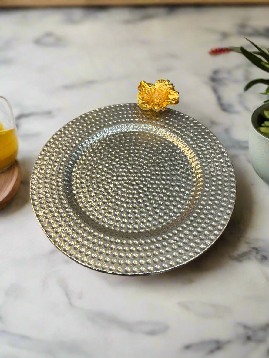 Hammered Plate - LA Home Store