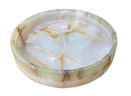 MARBLE - FLAT BOWL - 20cm - LA Home Store