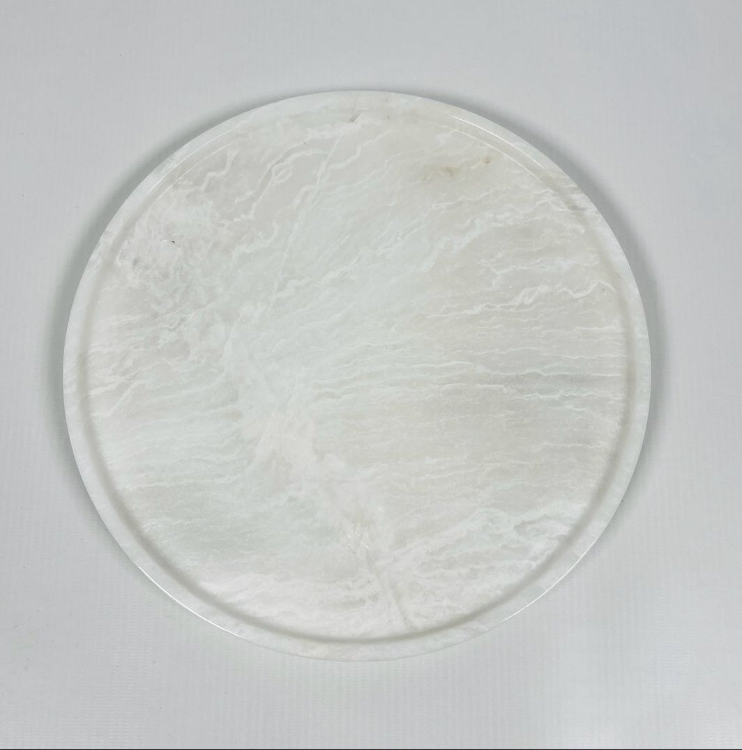 MARBLE - FLAT PLATE - 30cm - LA Home Store