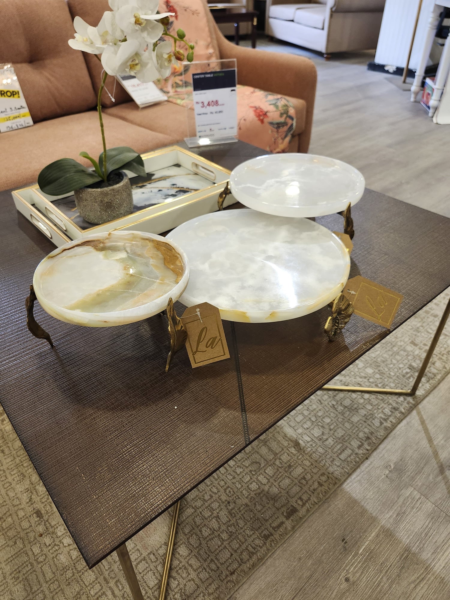 Marble Plate / Brass Stand Collection