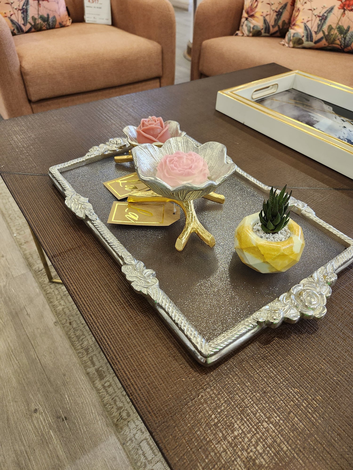 Silver Metal - Trays Collection