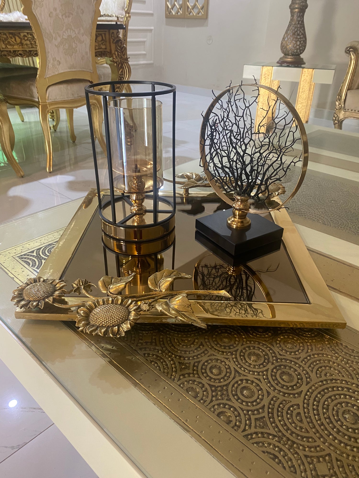 Brass Platter Flat Collection