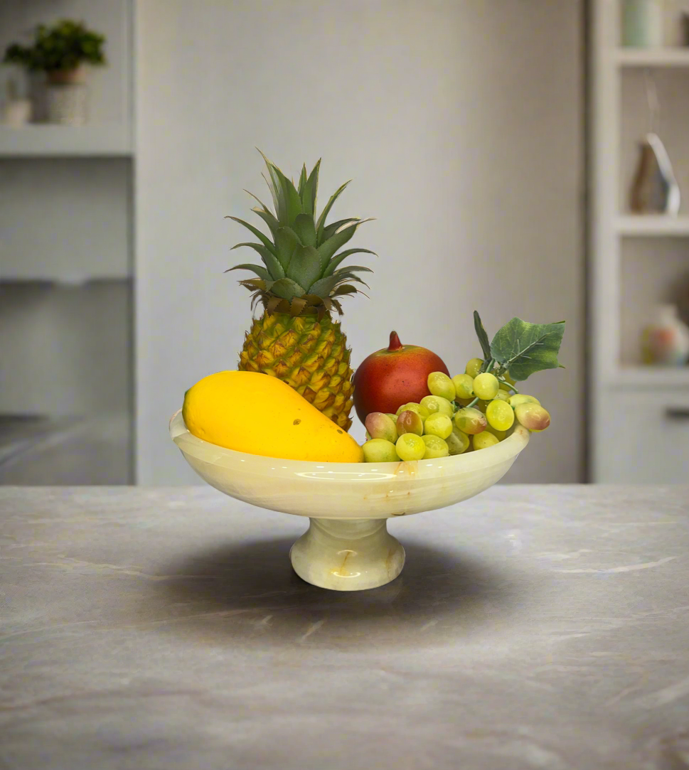 Marble Fruit Dish - LA Home Store