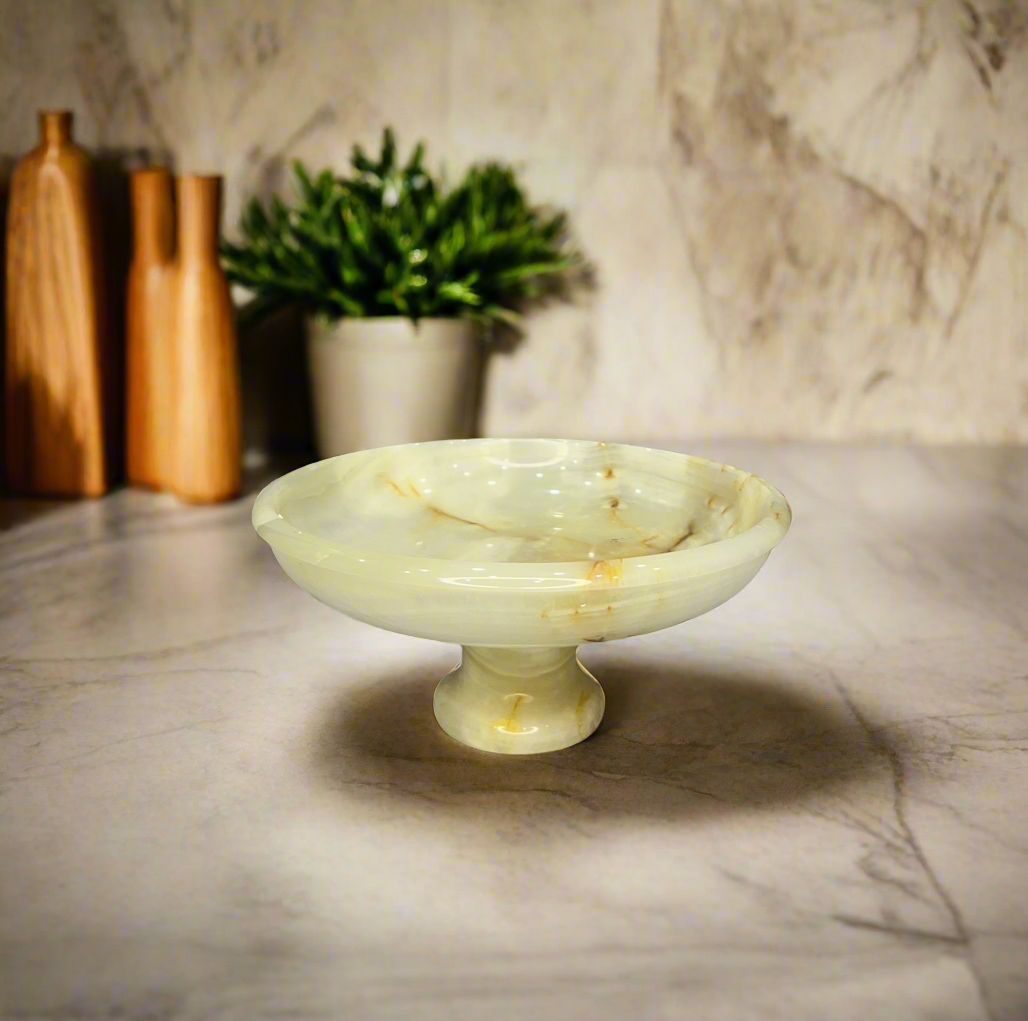 Marble Fruit Dish - LA Home Store