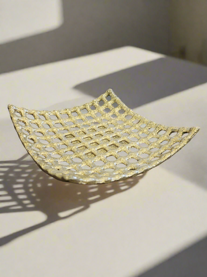 Woven Square Dish - LA Home Store