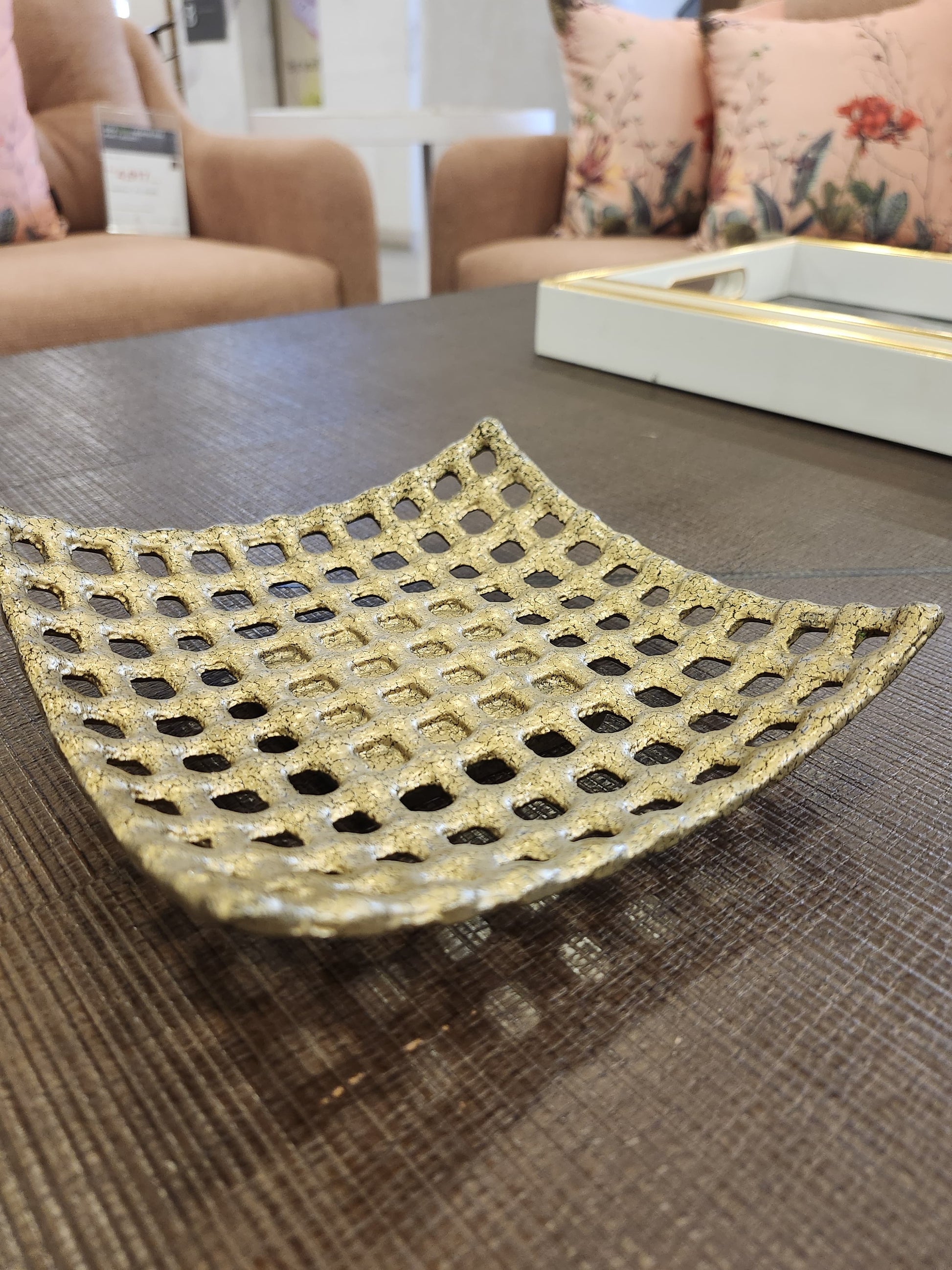 Woven Square Dish - LA Home Store