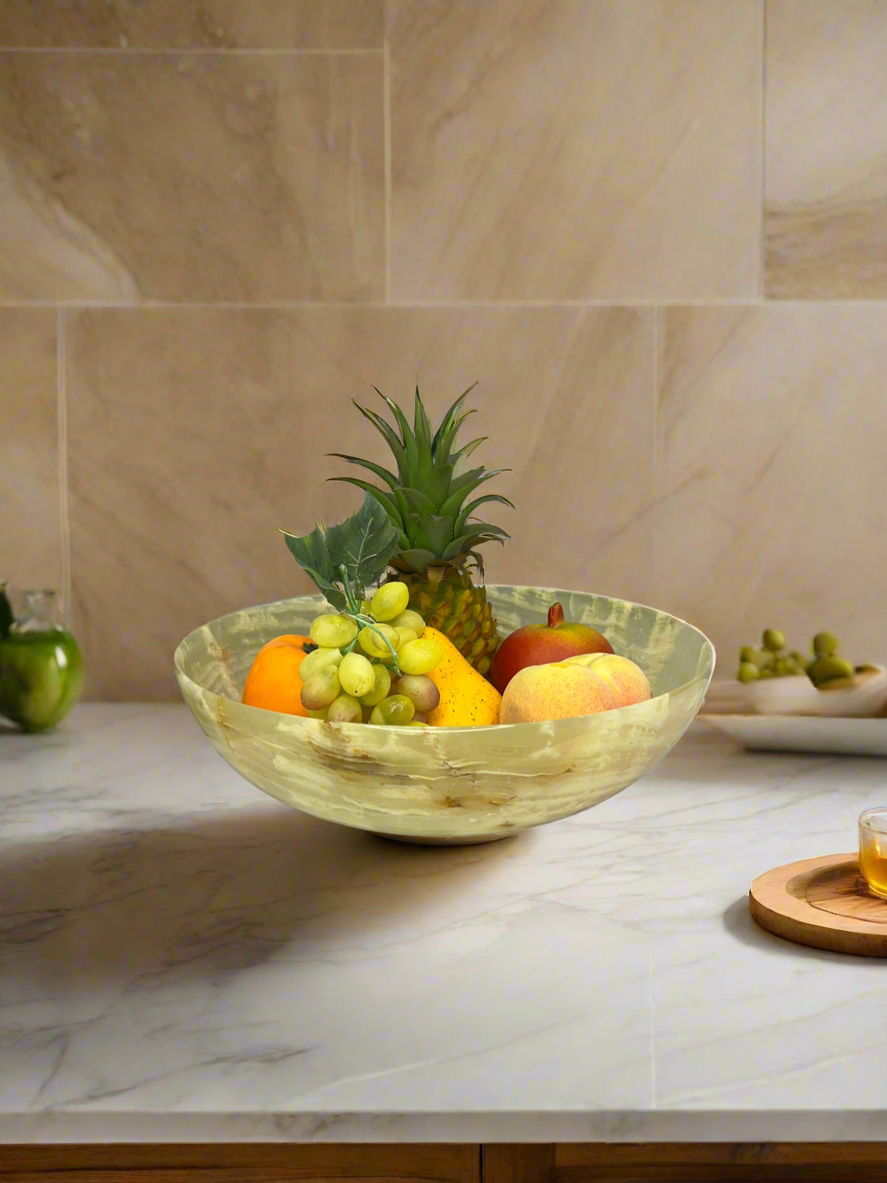 MARBLE - DEEP BOWL - 30cm - LA Home Store