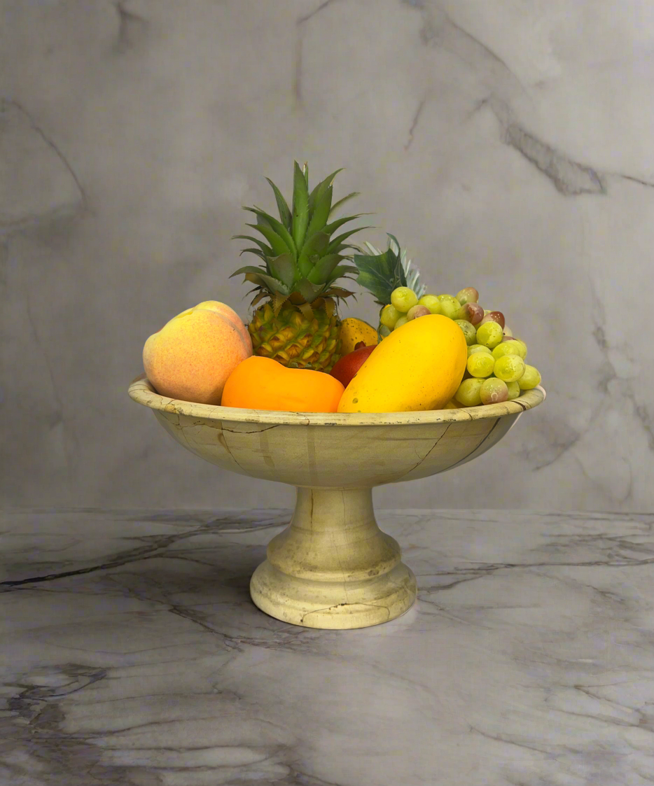 Marble Fruit Dish - LA Home Store