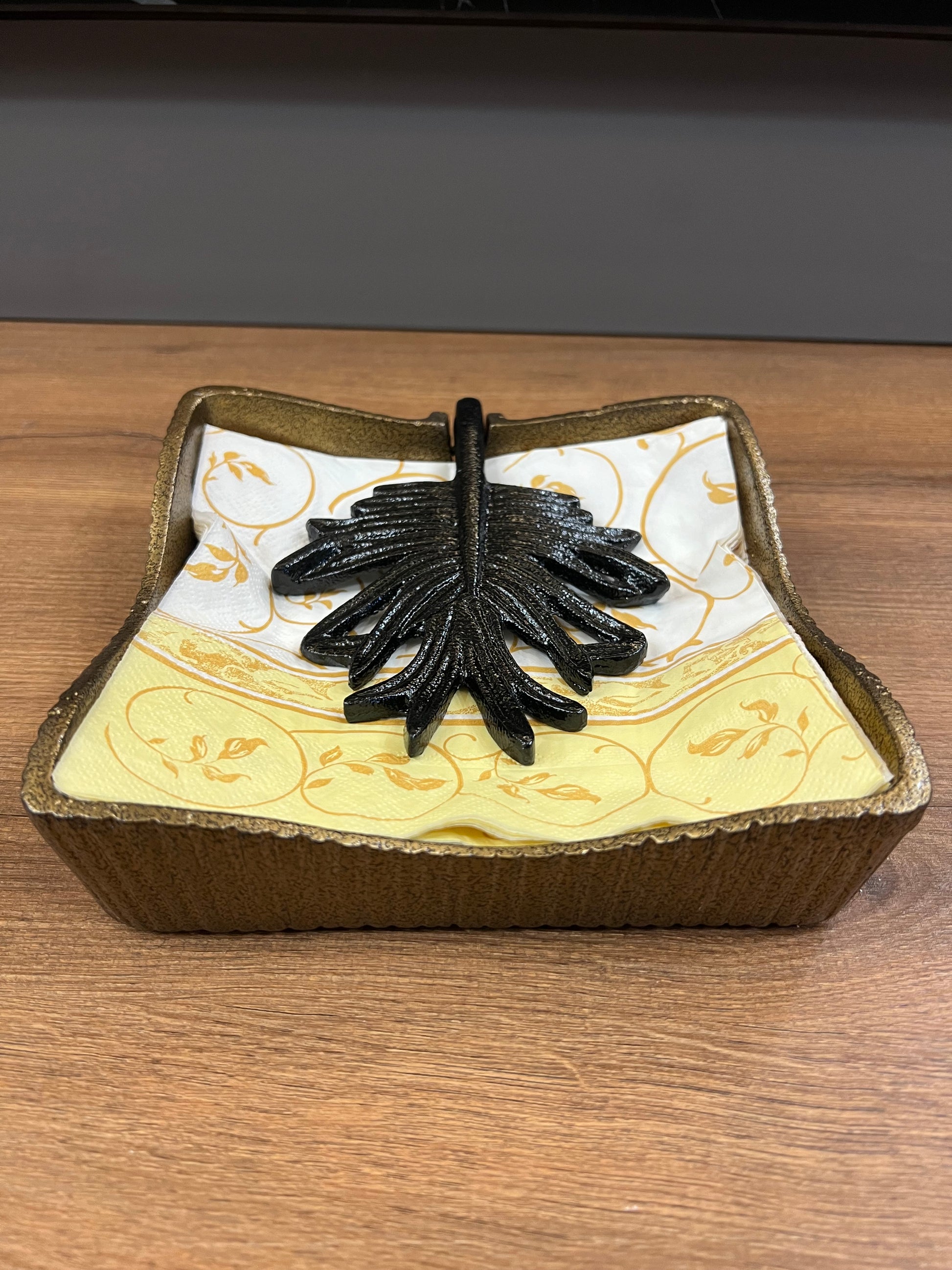 Pinnate Leaf Napkin Holder - LA Home Store