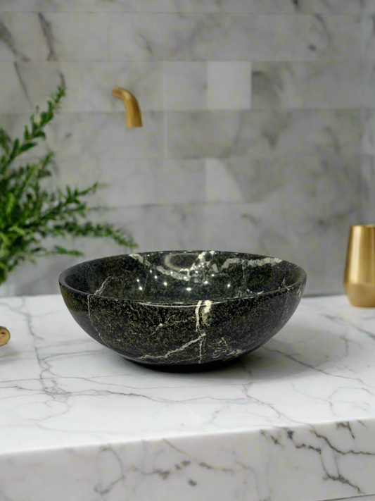 MARBLE - DEEP BOWL - 25cm - LA Home Store