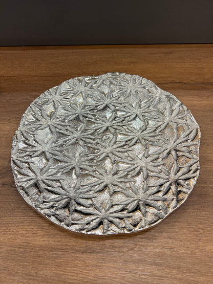 Wild Flower Round Dish - LA Home Store