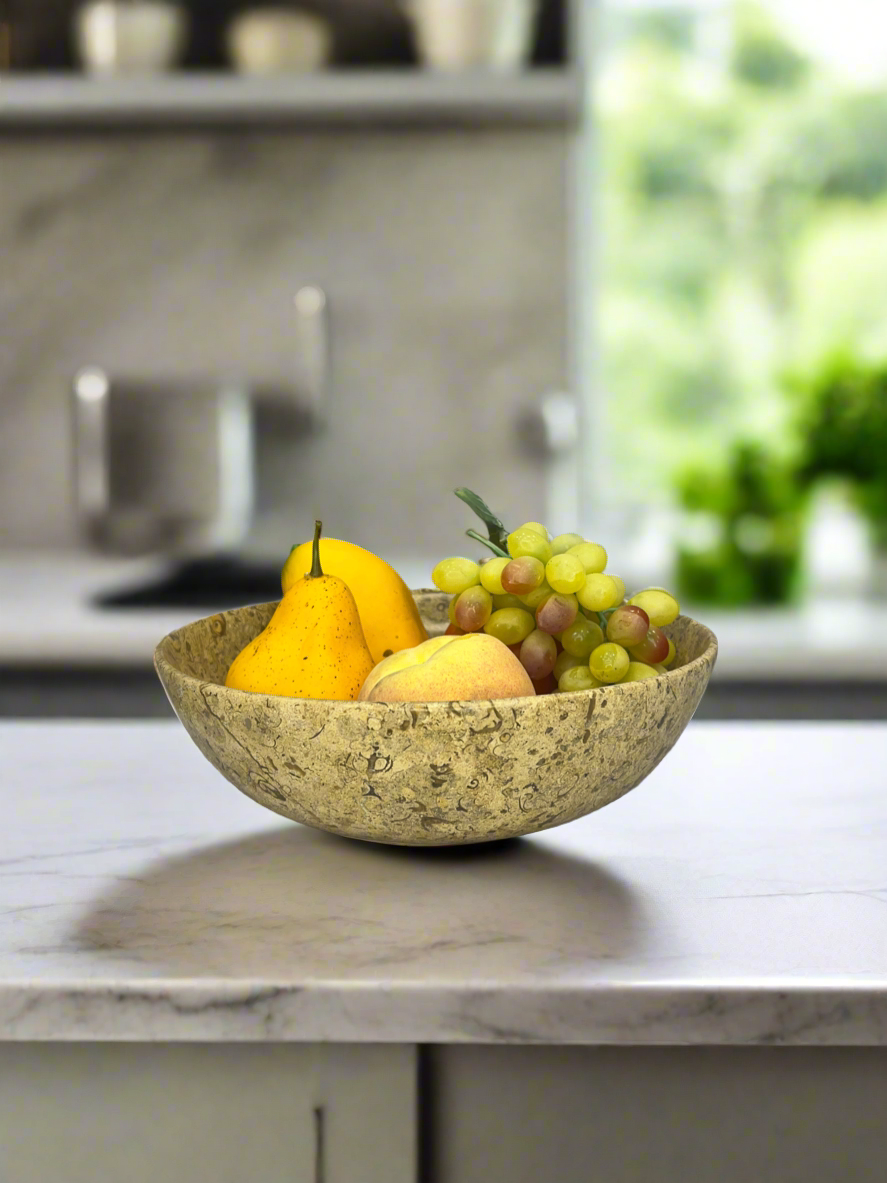 MARBLE - DEEP BOWL - 25cm - LA Home Store