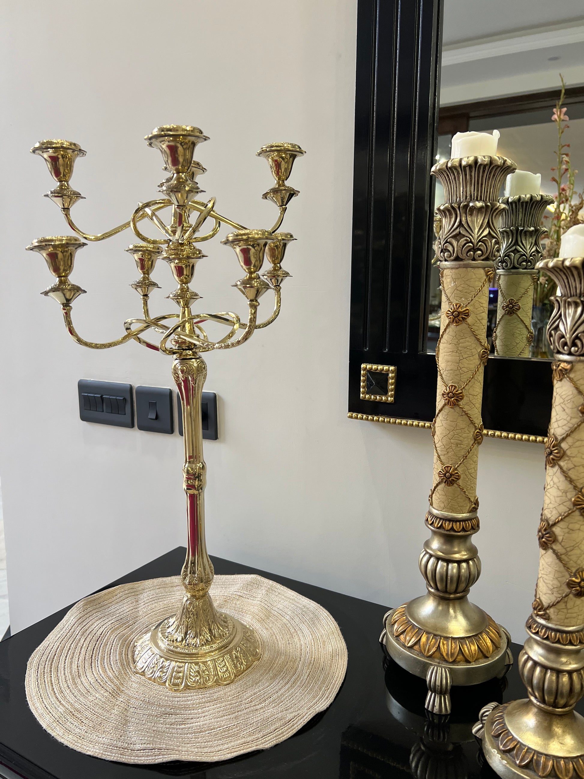 Candelabra - Twist Arms - LA Home Store