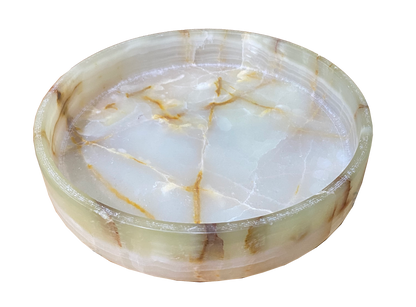 MARBLE - FLAT BOWL - 20cm - LA Home Store