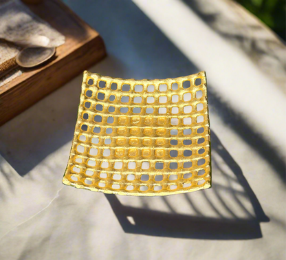 Woven Square Dish - LA Home Store