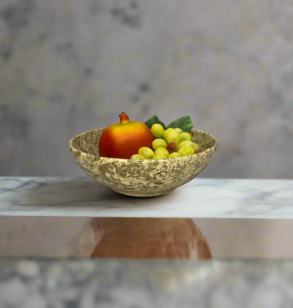 MARBLE - DEEP BOWL - 20cm - LA Home Store