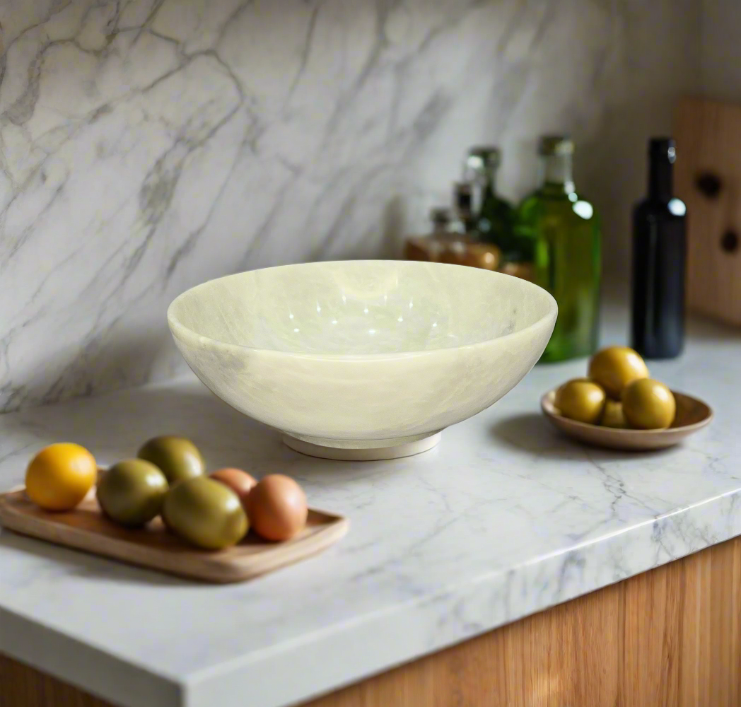 MARBLE - DEEP BOWL - 20cm - LA Home Store