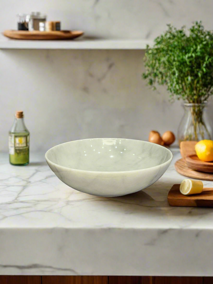 MARBLE - DEEP BOWL - 30cm - LA Home Store