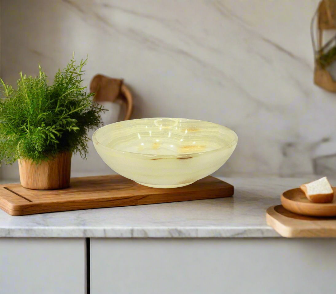 MARBLE - DEEP BOWL - 20cm - LA Home Store