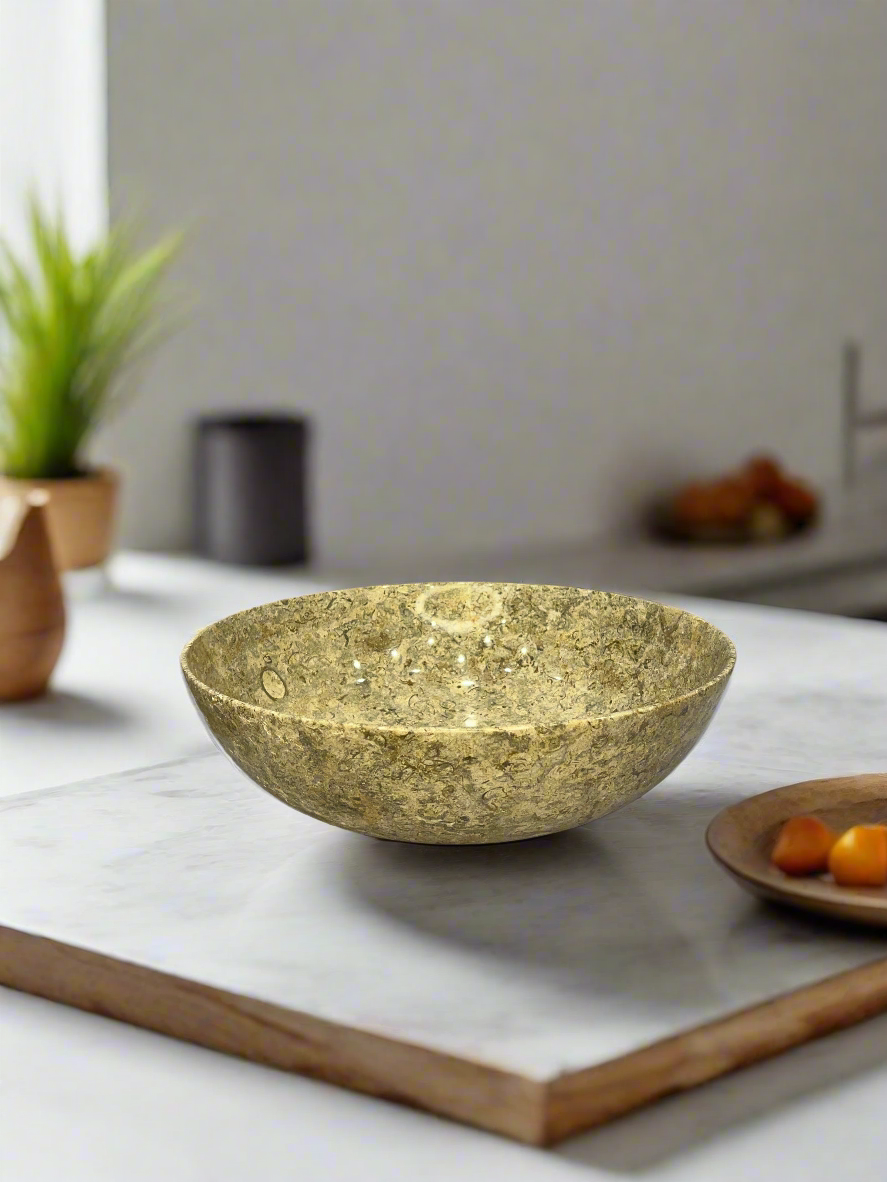 MARBLE - DEEP BOWL - 30cm - LA Home Store