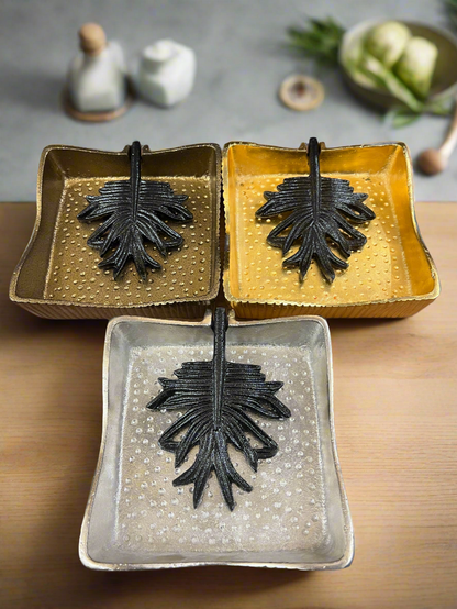 Pinnate Leaf Napkin Holder - LA Home Store