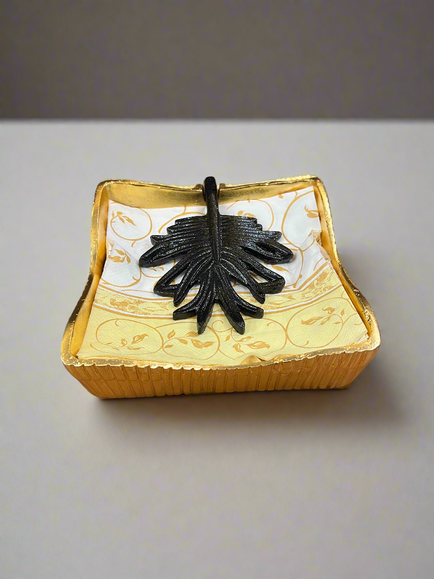 Pinnate Leaf Napkin Holder - LA Home Store